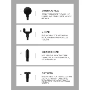 ماساژور تفنگی مدل MASSAGE GUN