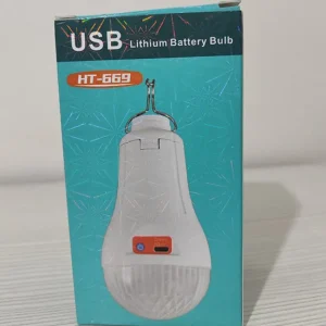 چراغ شارژی دوحالته 30 وات مدل HT-669