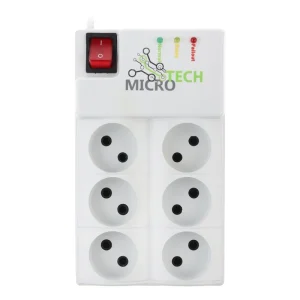 محافظ برق 6 خانه فلزی مدل MicroTech